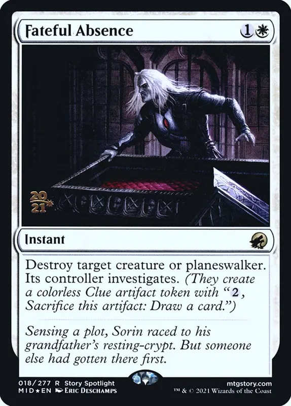 Fateful Absence [Innistrad: Midnight Hunt Promos]