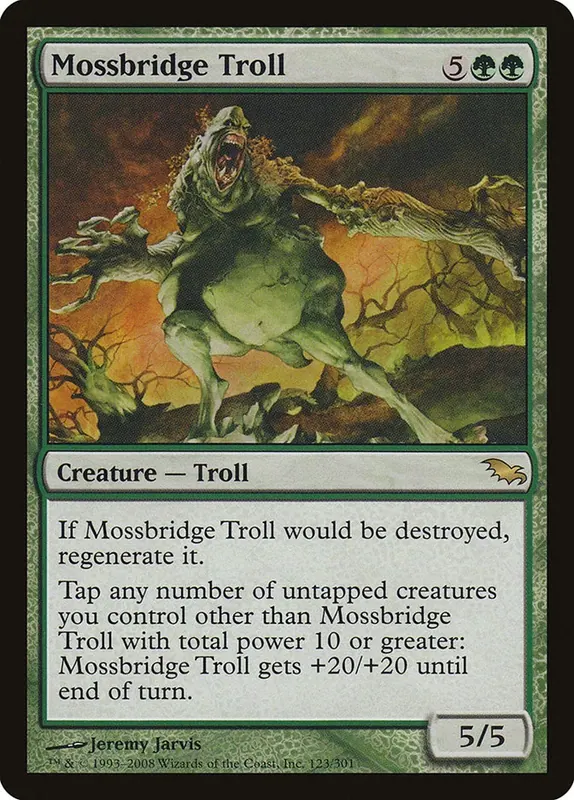 Mossbridge Troll [Shadowmoor] - Español