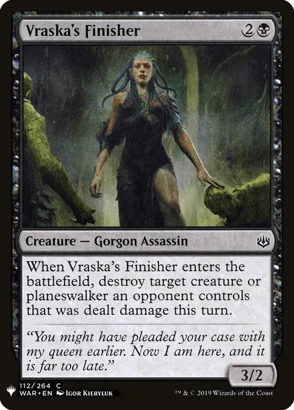 Vraska's Finisher [The List]