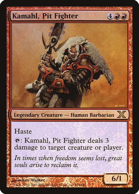 Kamahl, Pit Fighter [Tenth Edition]