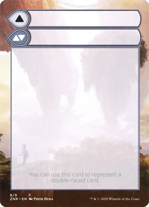 Double-Faced Substitute Card [Zendikar Rising Substitute Cards]