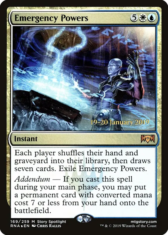 Emergency Powers [Ravnica Allegiance Promos]