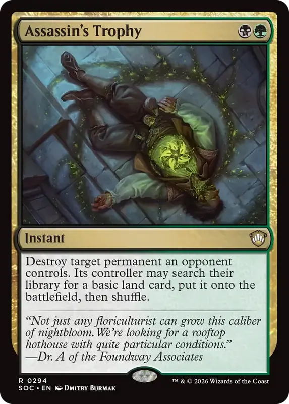 Assassin's Trophy [Secrets of Strixhaven Commander]
