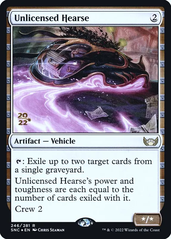Unlicensed Hearse [Streets of New Capenna Promos]