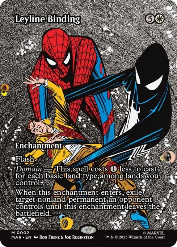 Leyline Binding (Borderless) [Marvel Universe: Eternal-Legal]