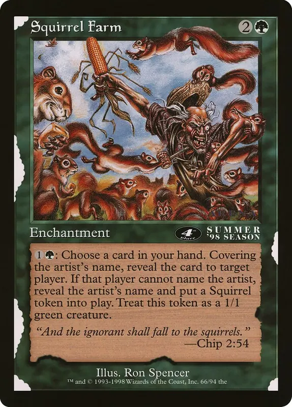 Squirrel Farm [Oversized League Prizes]
