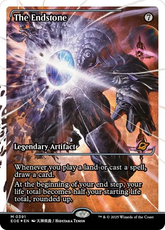 The Endstone (Showcase) (Fracture Foil) [Edge of Eternities]