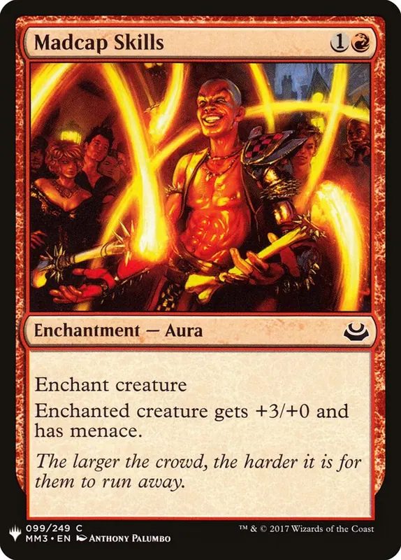 Madcap Skills [The List]