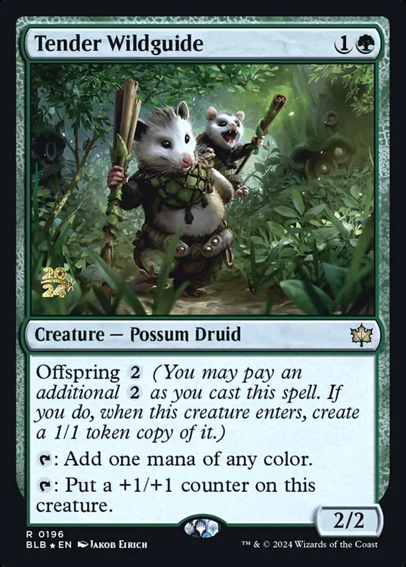 Tender Wildguide [Bloomburrow Promos]