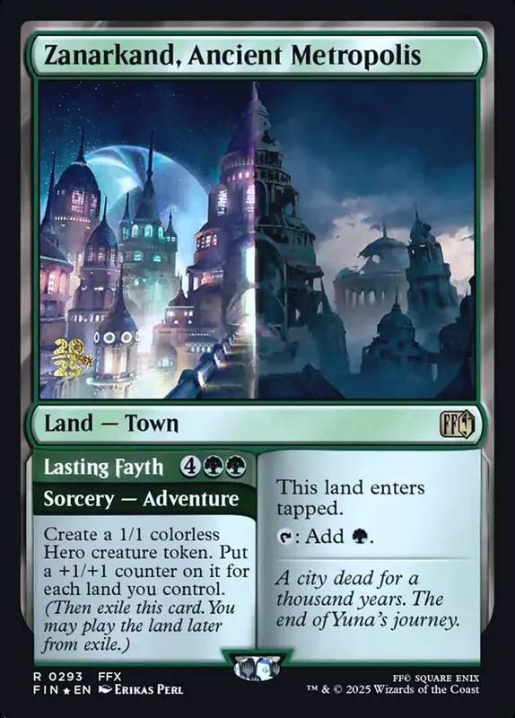 Zanarkand, Ancient Metropolis // Lasting Fayth [Final Fantasy Promos]
