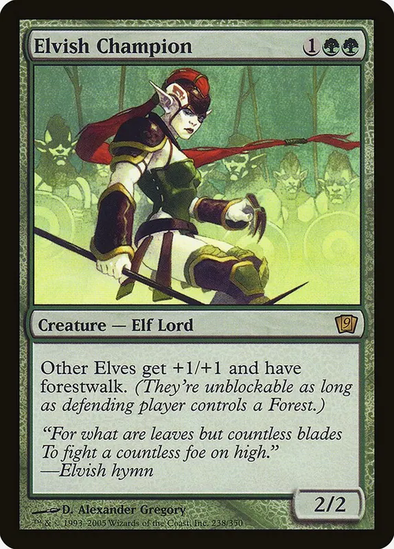 Elvish Champion [Ninth Edition]