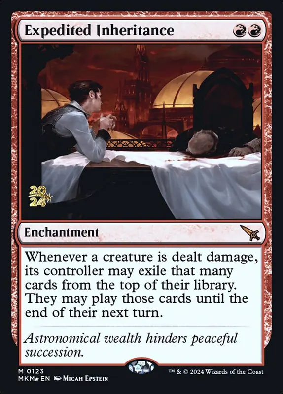 Expedited Inheritance [Murders at Karlov Manor Promos]