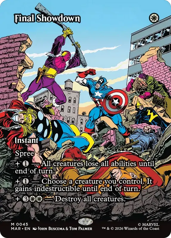 Final Showdown (Borderless) [Marvel Universe: Eternal-Legal]