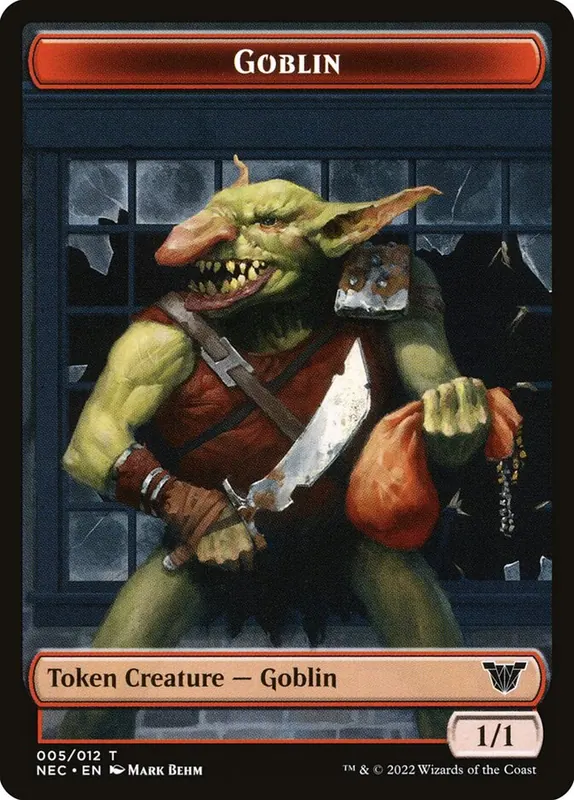 Goblin [Neon Dynasty Commander Tokens]