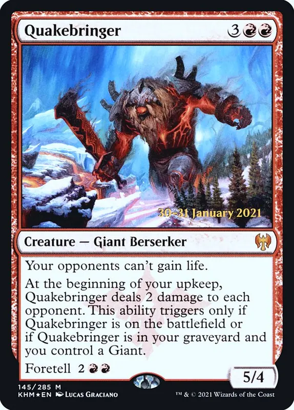 Quakebringer [Kaldheim Promos]