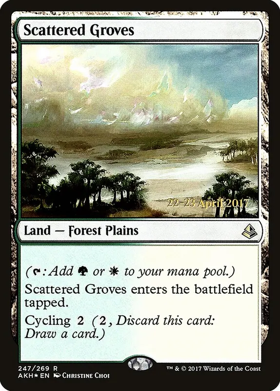 Scattered Groves [Amonkhet Promos]