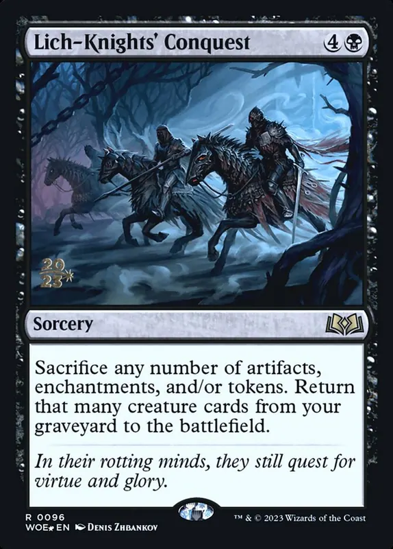 Lich-Knights' Conquest [Wilds of Eldraine Promos]