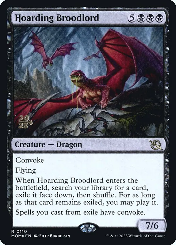 Hoarding Broodlord [March of the Machine Promos]