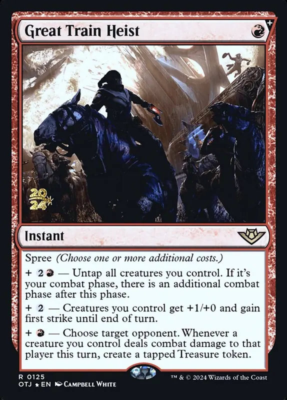 Great Train Heist [Outlaws of Thunder Junction Promos]
