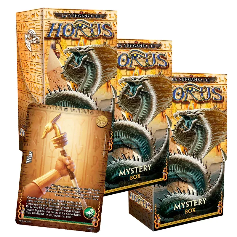 Mitos y Leyendas - Promo Mystery Box x 3 - La Venganza De Horus