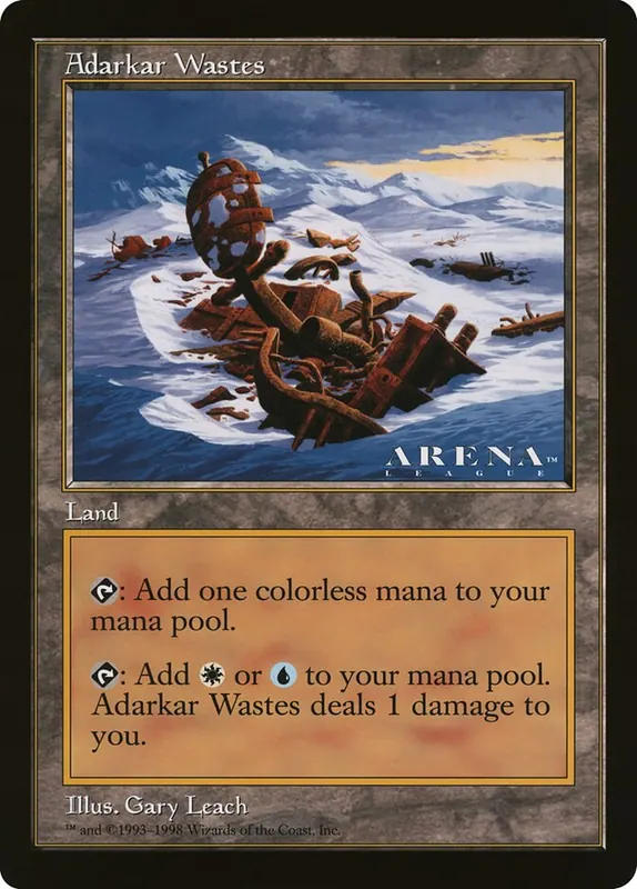Adarkar Wastes [Oversized League Prizes]