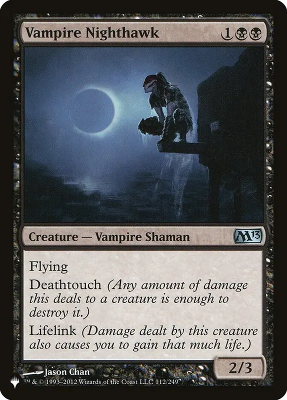 Vampire Nighthawk [The List]
