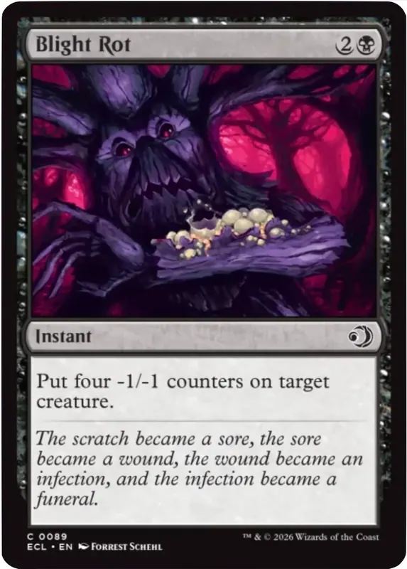Blight Rot [Lorwyn Eclipsed]