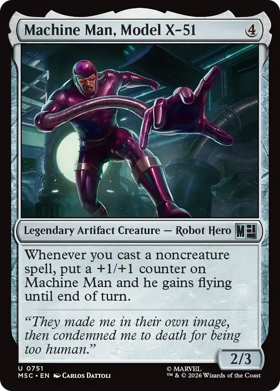 Machine Man, Model X-51 [Marvel Super Heroes Commander]