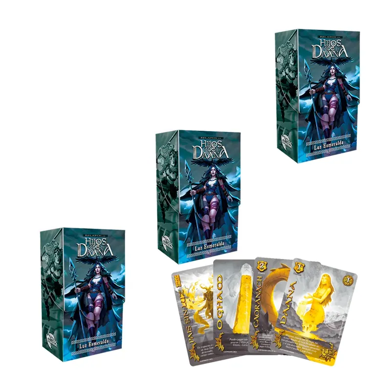 Mitos y Leyendas - Promo x 3 Kits  Luz Esmeralda - Mas 2 Cartas Secretas - Relatos De Hijos De Daana (Preventa)