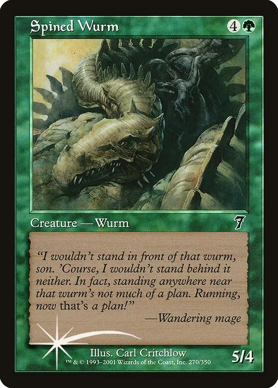 Spined Wurm [Seventh Edition]