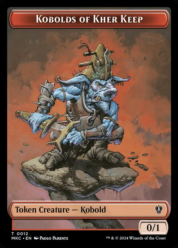 Kobolds of Kher Keep [Murders at Karlov Manor Commander Tokens]