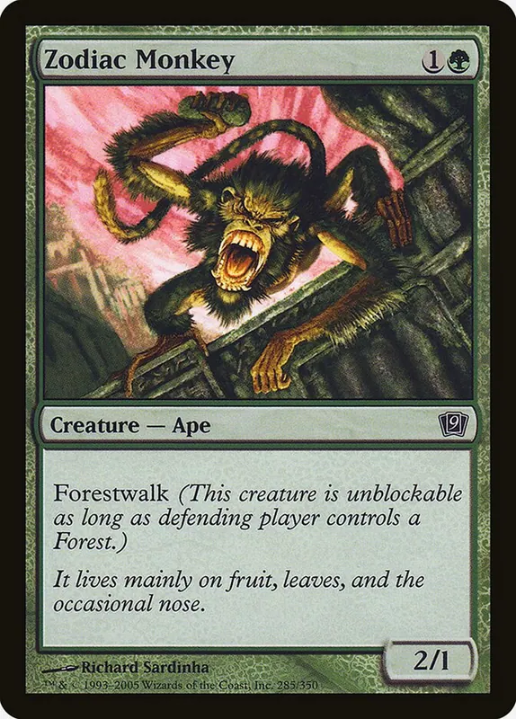 Zodiac Monkey [Ninth Edition]