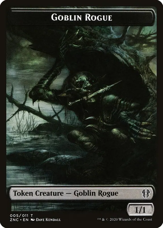 Goblin Rogue [Zendikar Rising Commander Tokens]
