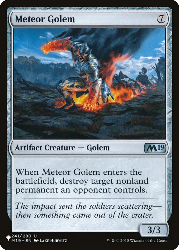 Meteor Golem [The List]