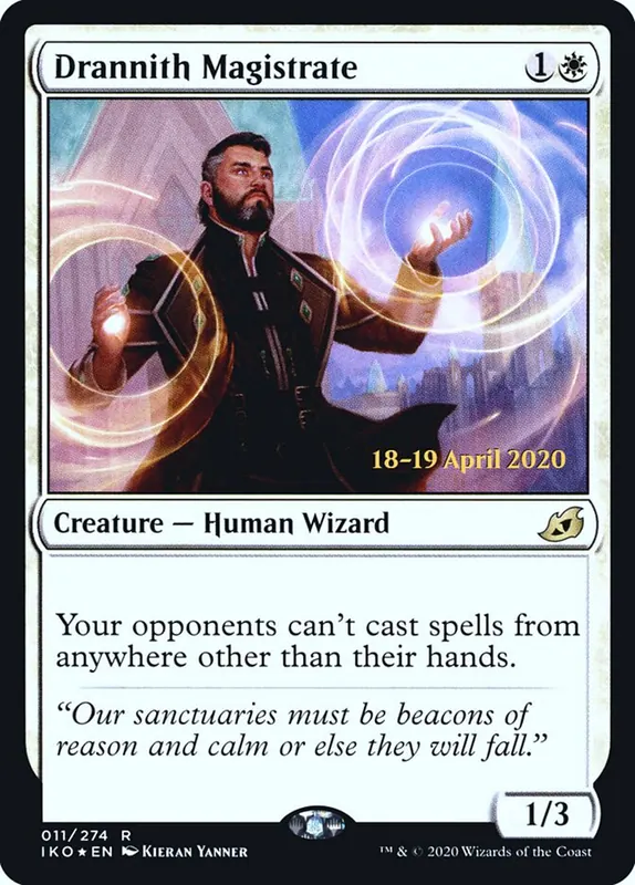 Drannith Magistrate [Ikoria: Lair of Behemoths Promos]