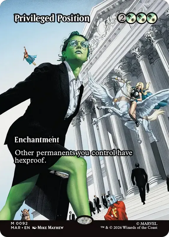 Privileged Position (Borderless) [Marvel Universe: Eternal-Legal] - Español