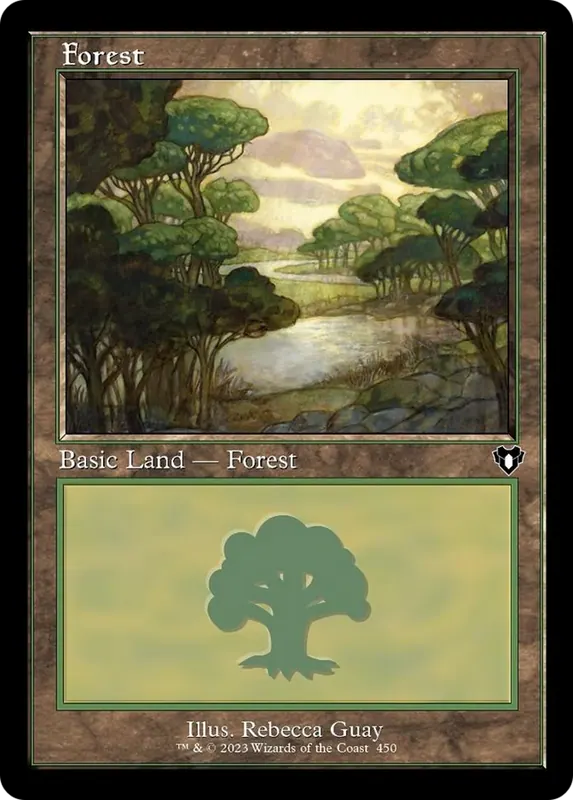 Forest (450) (Retro) [Commander Masters]