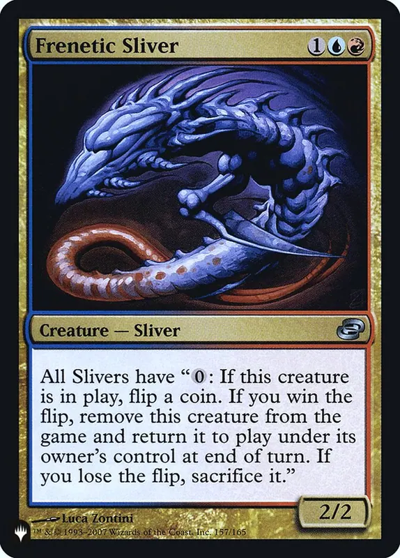 Frenetic Sliver [The List]