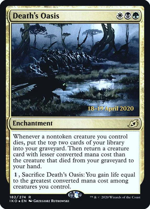 Death's Oasis [Ikoria: Lair of Behemoths Promos]