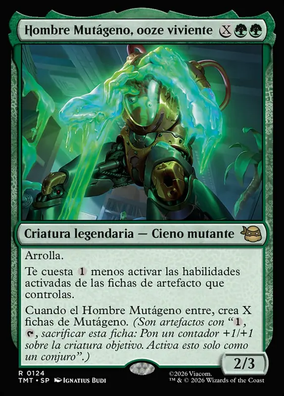 Mutagen Man, Living Ooze [Teenage Mutant Ninja Turtles] - Español