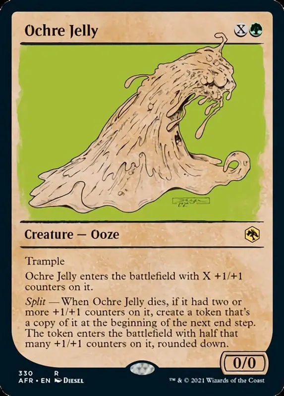 Ochre Jelly (Showcase) [Dungeons & Dragons: Adventures in the Forgotten Realms]