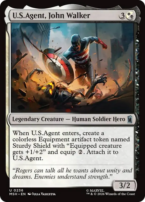 U.S.Agent, John Walker [Marvel Super Heroes]