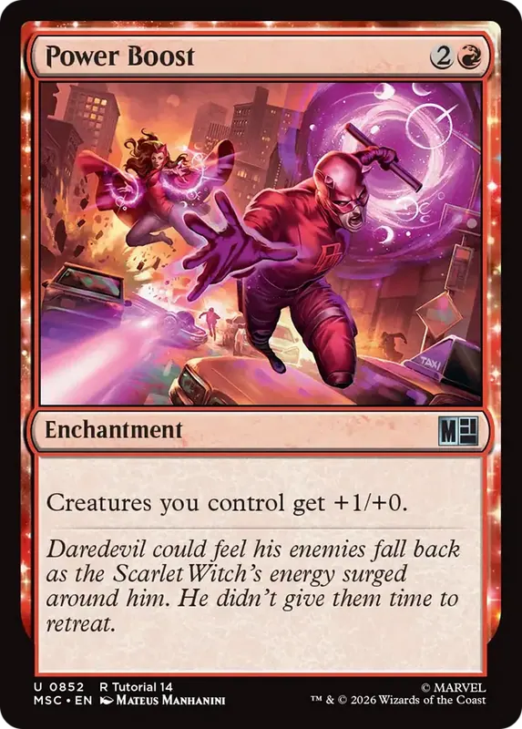 Power Boost (0852) [Marvel Super Heroes Commander]