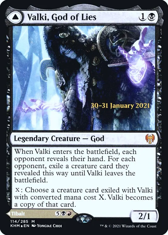 Valki, God of Lies // Tibalt, Cosmic Impostor [Kaldheim Promos]