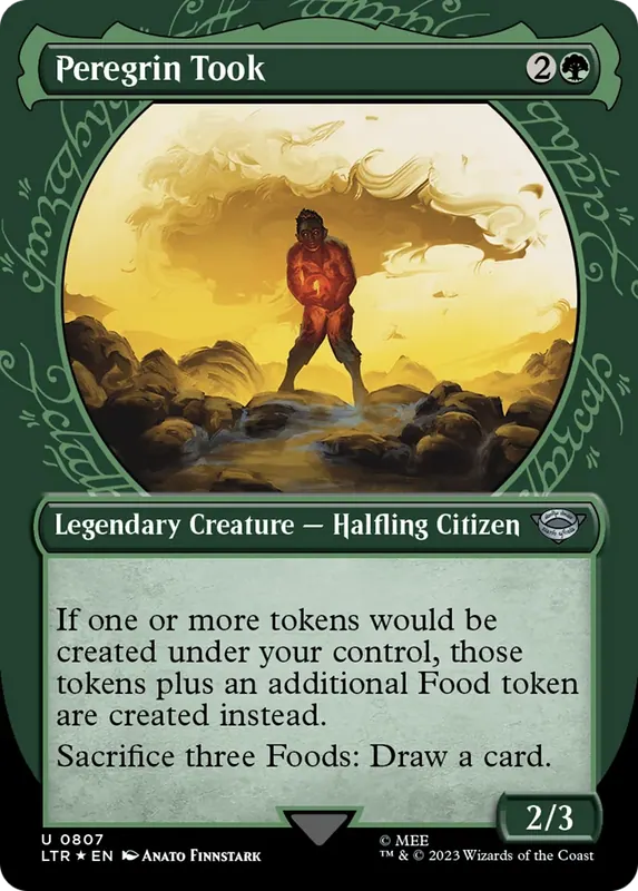Peregrin Took (Showcase) (Surge Foil) [The Lord of the Rings: Tales of Middle-Earth]