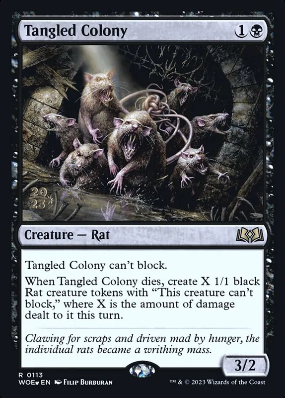 Tangled Colony [Wilds of Eldraine Promos]