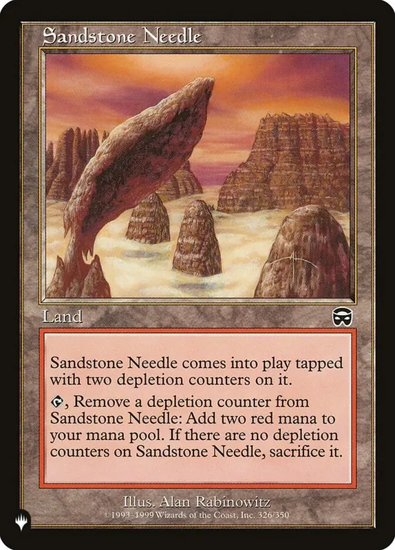 Sandstone Needle [The List]