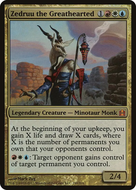 Zedruu the Greathearted [Commander 2011 Oversized]