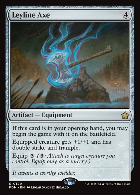 Leyline Axe [Foundations Promos]