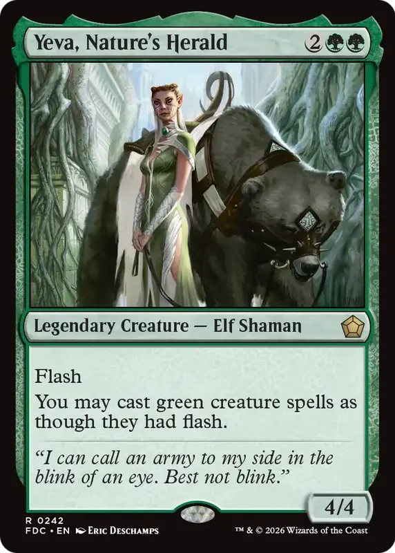 Yeva, Nature's Herald [Foundations Commander]